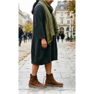 Arche Padaro Brown Nubuck Leather Ankle Boots EU 42 US 11 NWOT